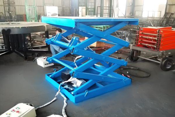 固定式升降台工作原理