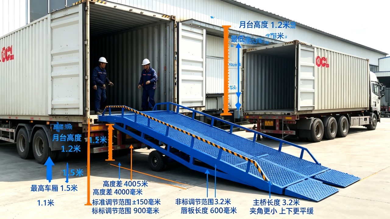 现场月台与不同高度货车车厢对比图.jpg