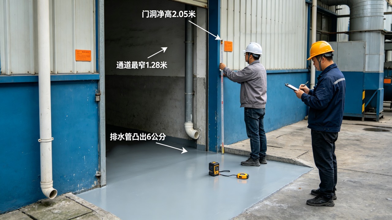 现场勘测实拍图