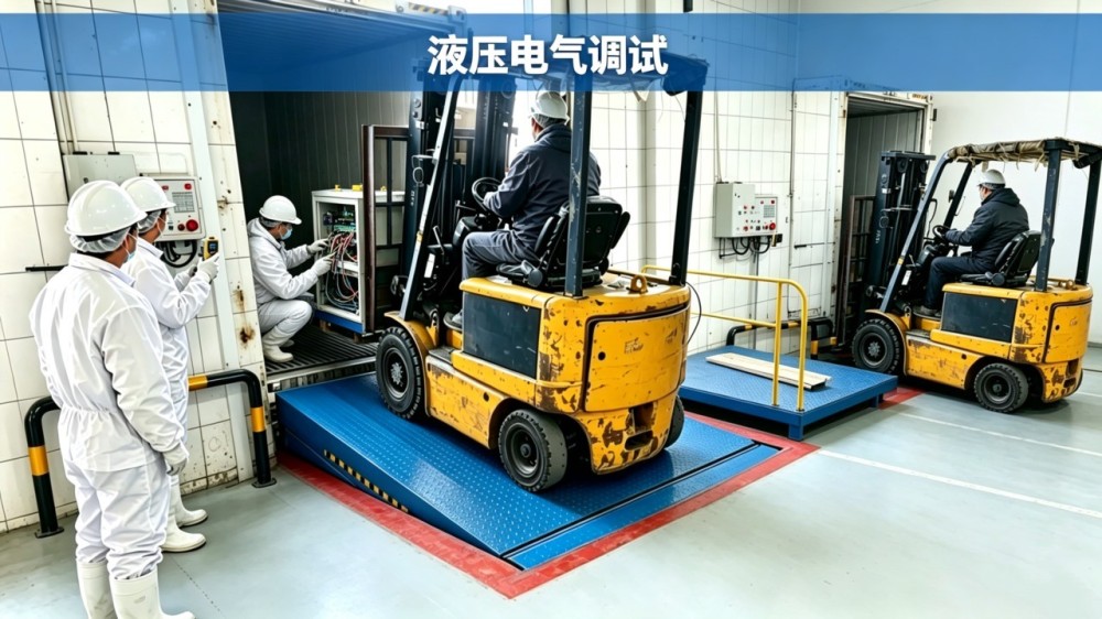 卸货平台施工案例_从土建到交付全过程 